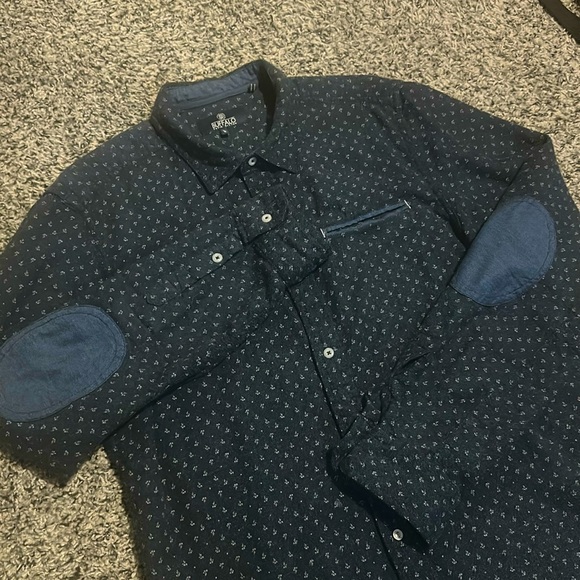 Buffalo David Bitton Other - Men’s Button Down Buffalo David Bitton long sleeve shirt. In blue, size L.